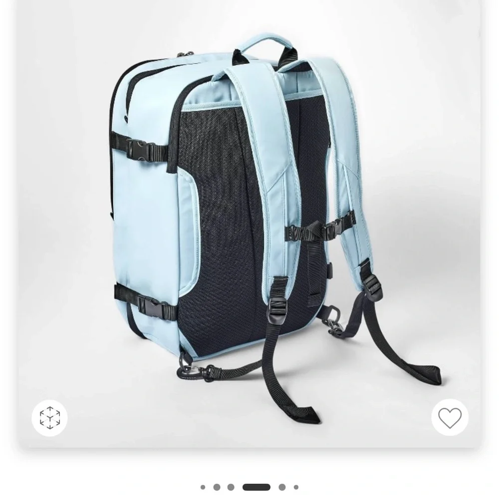 Open Story Blue Travel Backpack - Picture 5 of 6